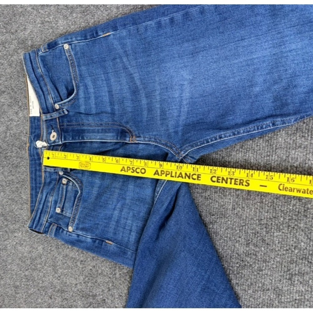 Rag & Bone Jeans ~ HARLOW Mid Rise Straight ~ Wm's 28 ~ Worn In Black ~  EUC - Picture 7 of 12